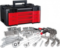 Mechanics Socket & Ratchet Tool Set with Portable Storage Box