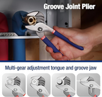 7-Piece Long-Reach Pliers Set with Comfort Grip Handles