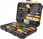 Large General Household Tool Kit with Level, Sockets, and Hand Tools