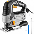 Corded Electric Jig Saw with Guide Accessories