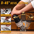Corded Electric Jig Saw with Guide Accessories