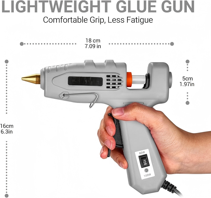 Hot Glue Gun Kit with Glue Sticks and Storage Case