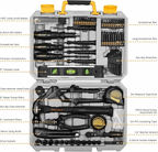 150-Piece Home Tool Kit with Silver Storage Case