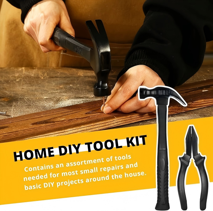 150-Piece Home Tool Kit with Silver Storage Case